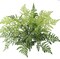 Durable 28" All-Weather Leather Fern Bush - Versatile Faux Greenery for Indoor & Outdoor Decor, Landscaping, and Events